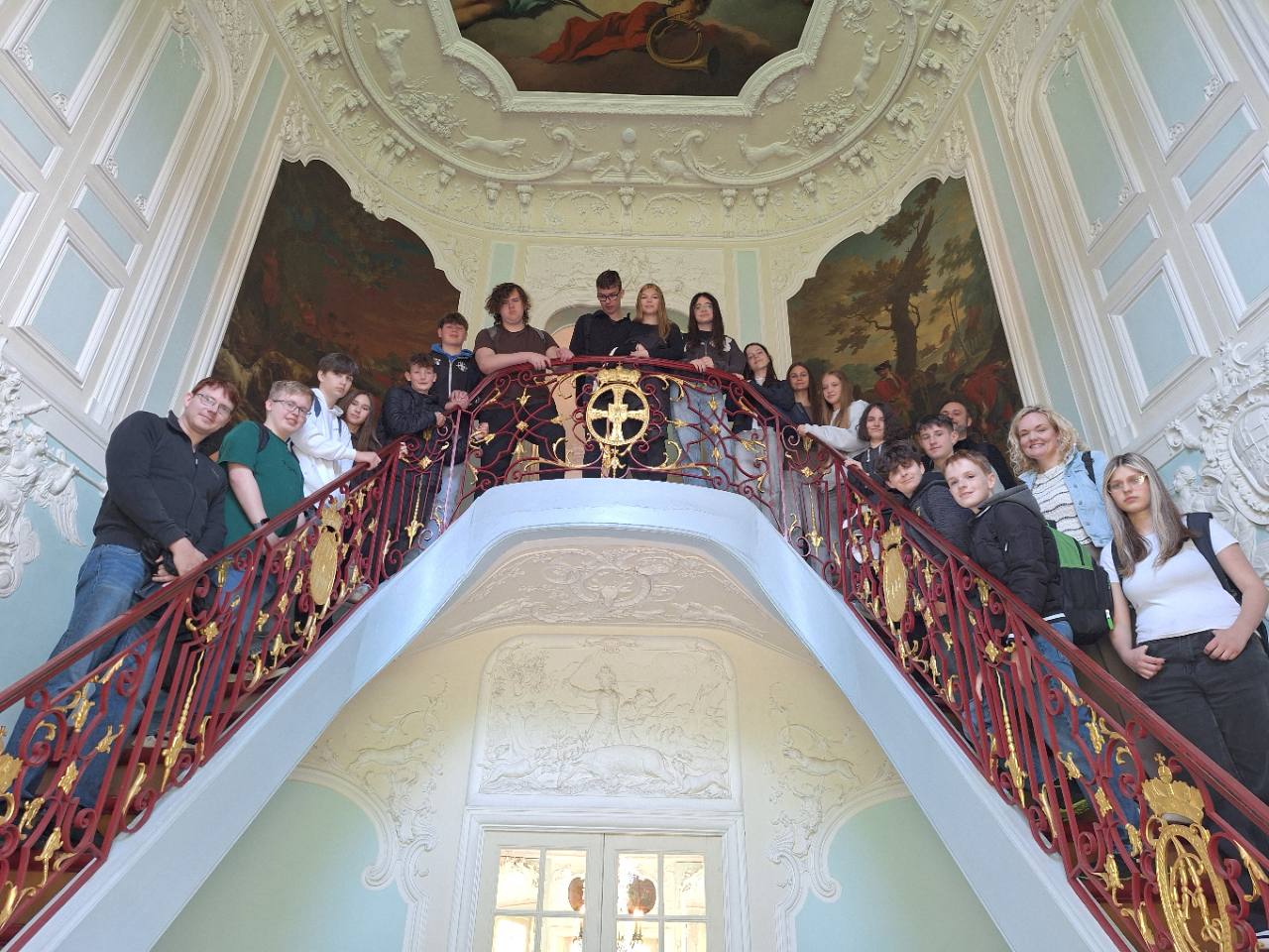 Klasse 7 im Schloss Clemenswerth in Sögel
